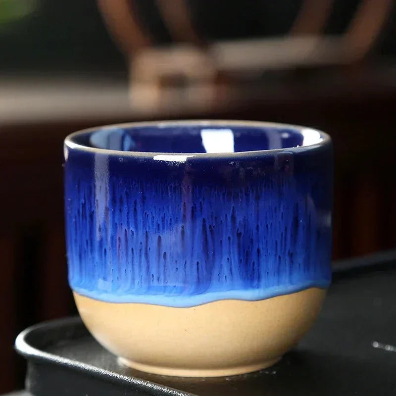 Paint Splatter Ceramic Tea Cup
