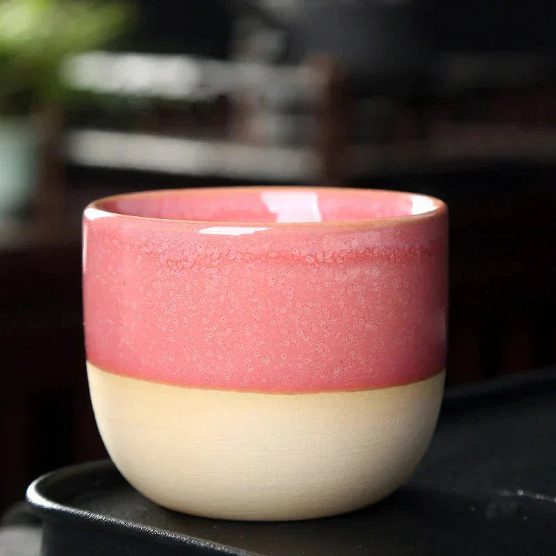 Paint Splatter Ceramic Tea Cup
