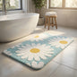 Plush Daisy Bath Mat