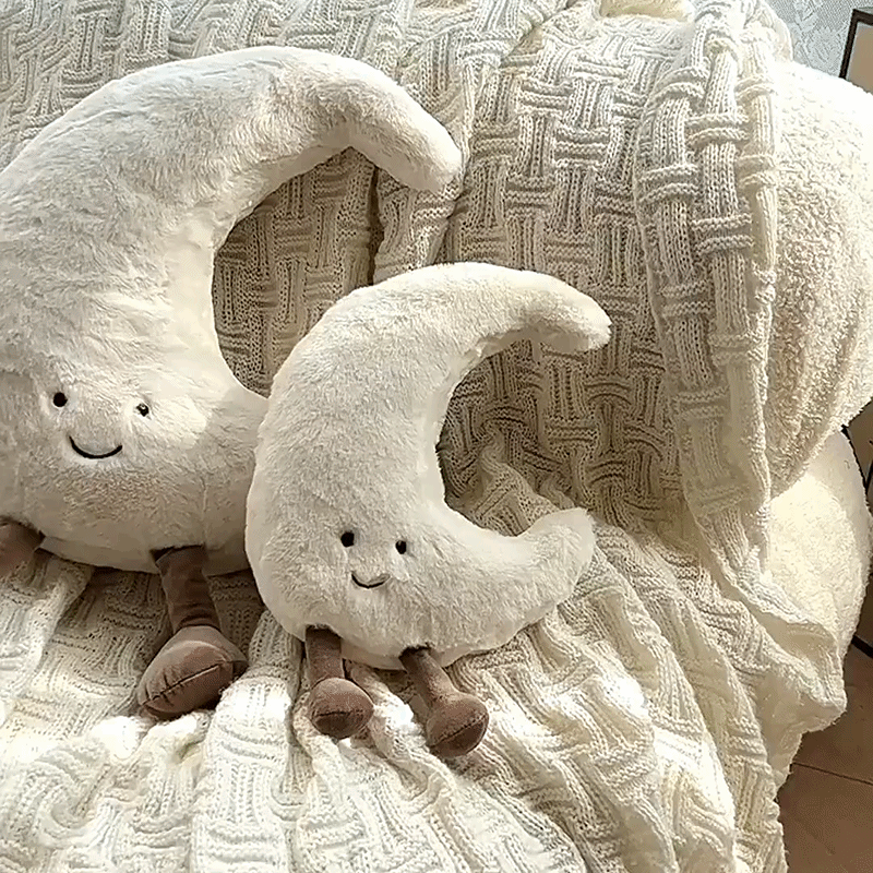 Plush Sun and Moon Cushion