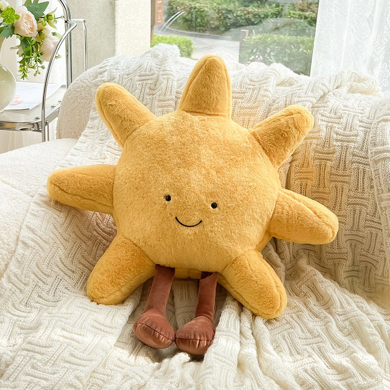 Plush Sun and Moon Cushion