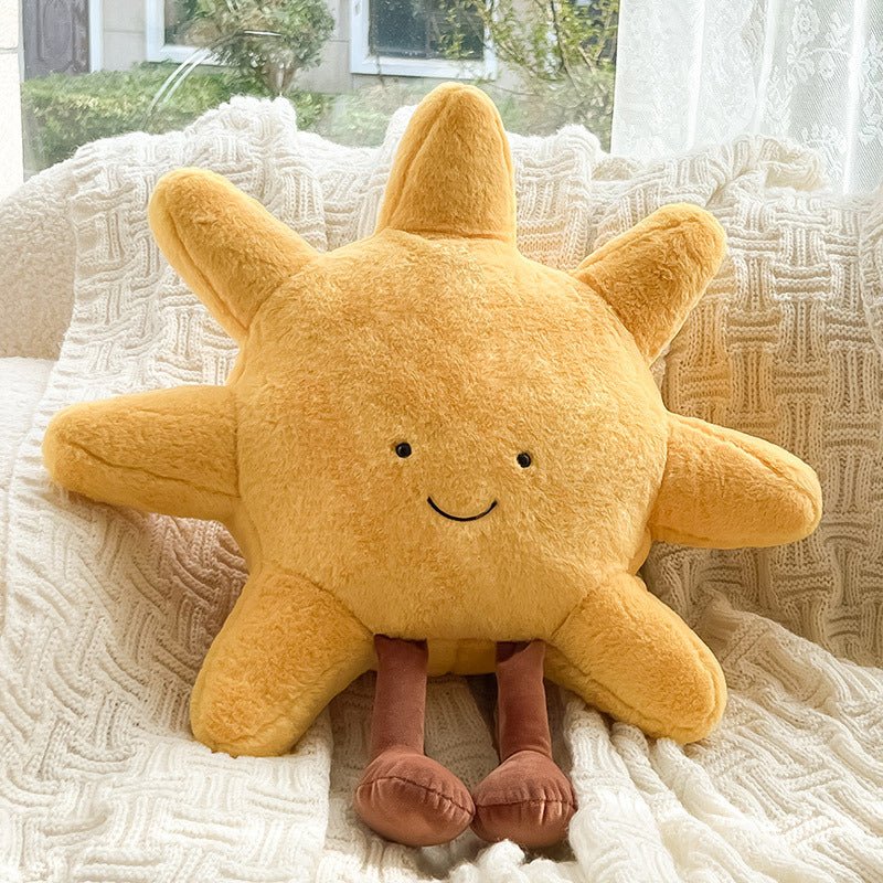 Plush Sun and Moon Cushion