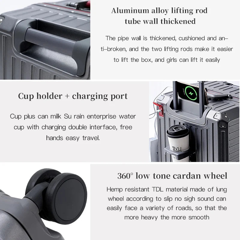 Polycarbonate Hard Shell Suitcase – product photo