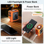 Portable Cooling Fan with Power Bank