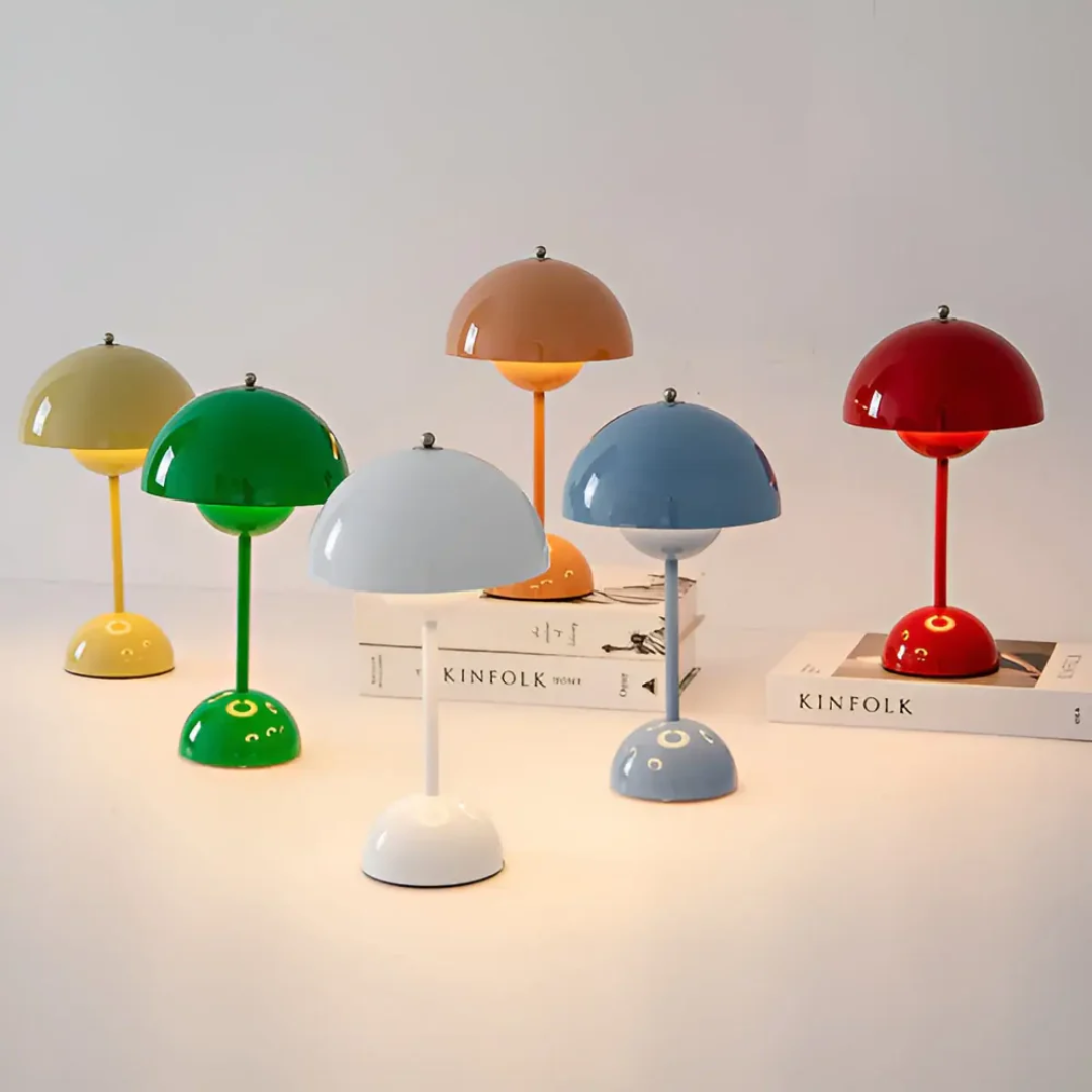 Portable rechargeable LED table lamp