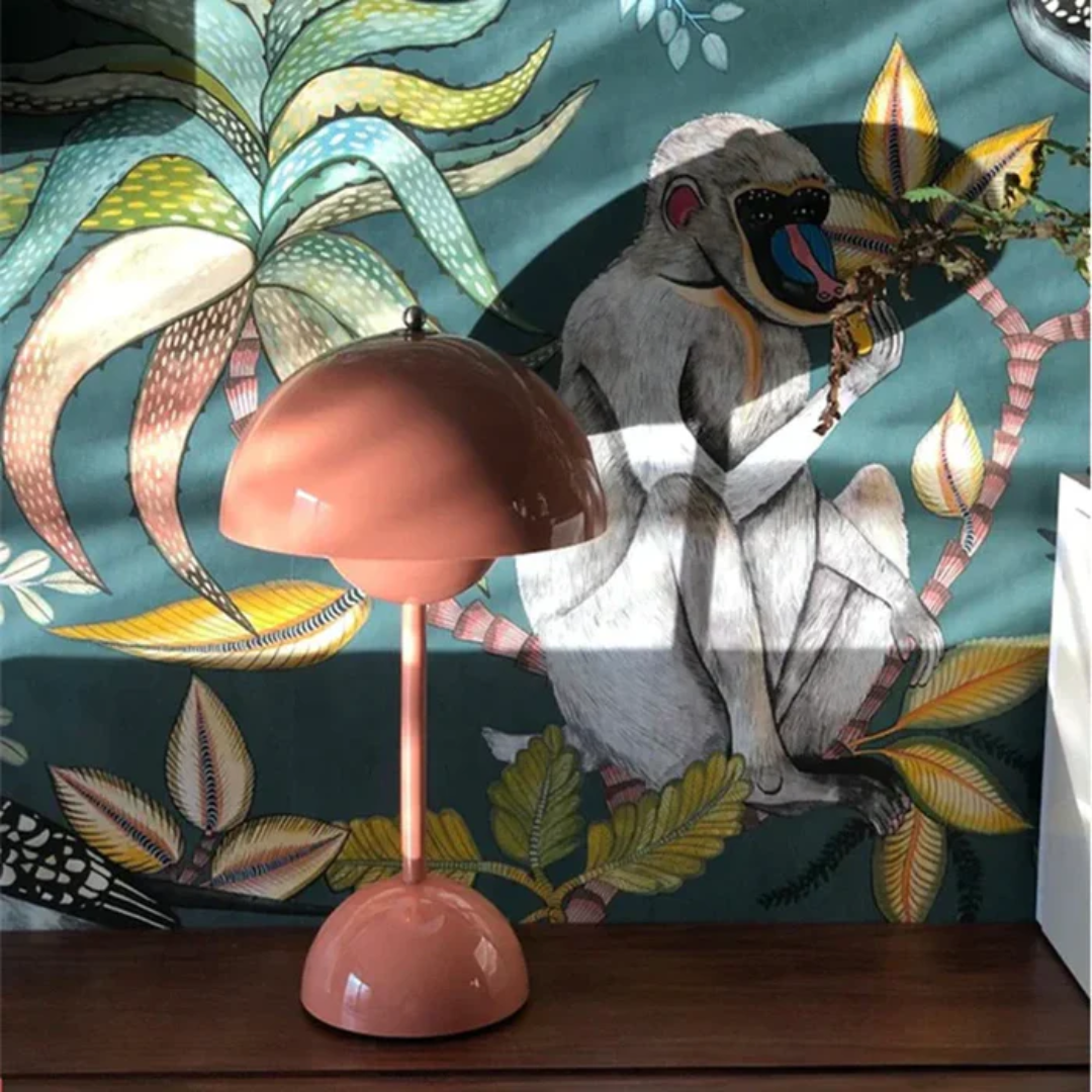 Portable rechargeable LED table lamp