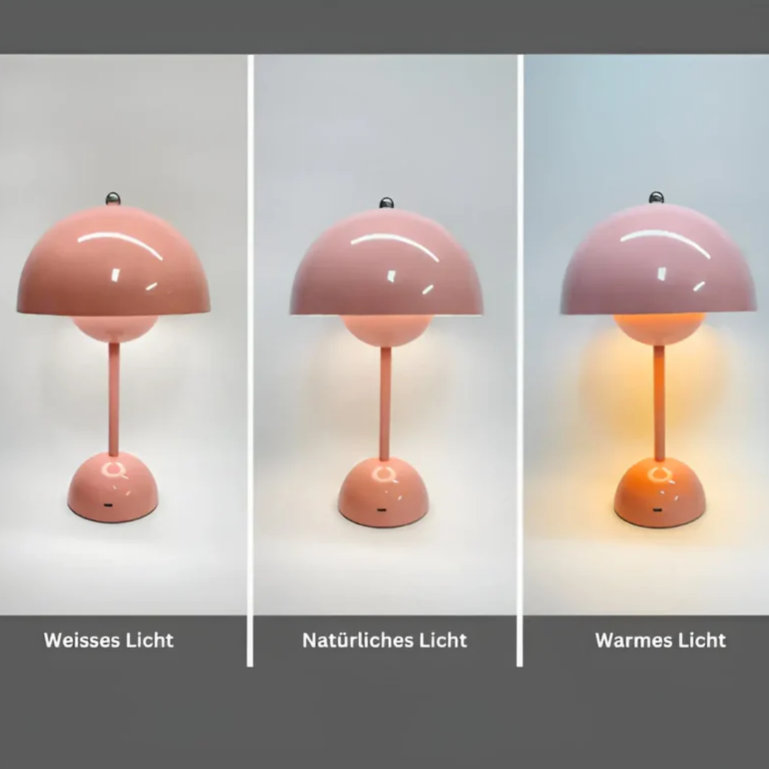 Portable rechargeable LED table lamp