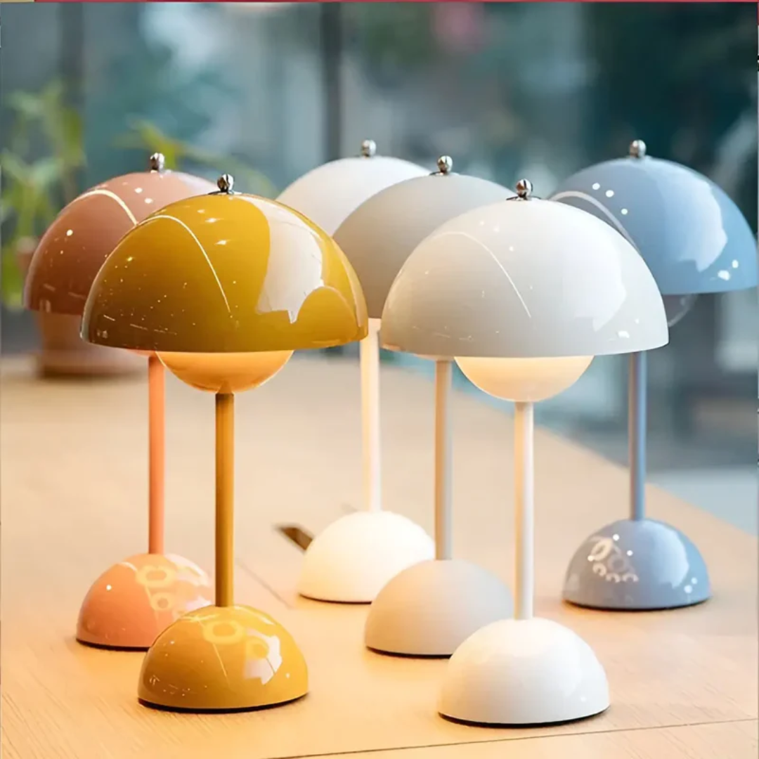 Portable rechargeable LED table lamp