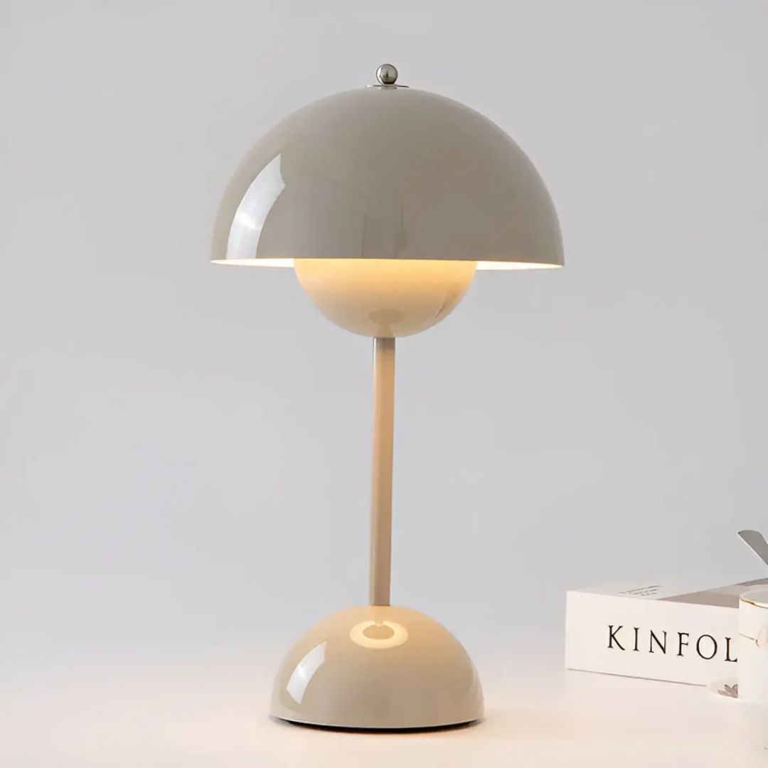 Portable rechargeable LED table lamp