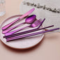 Portable Stainless Steel Cutlery Set with Case