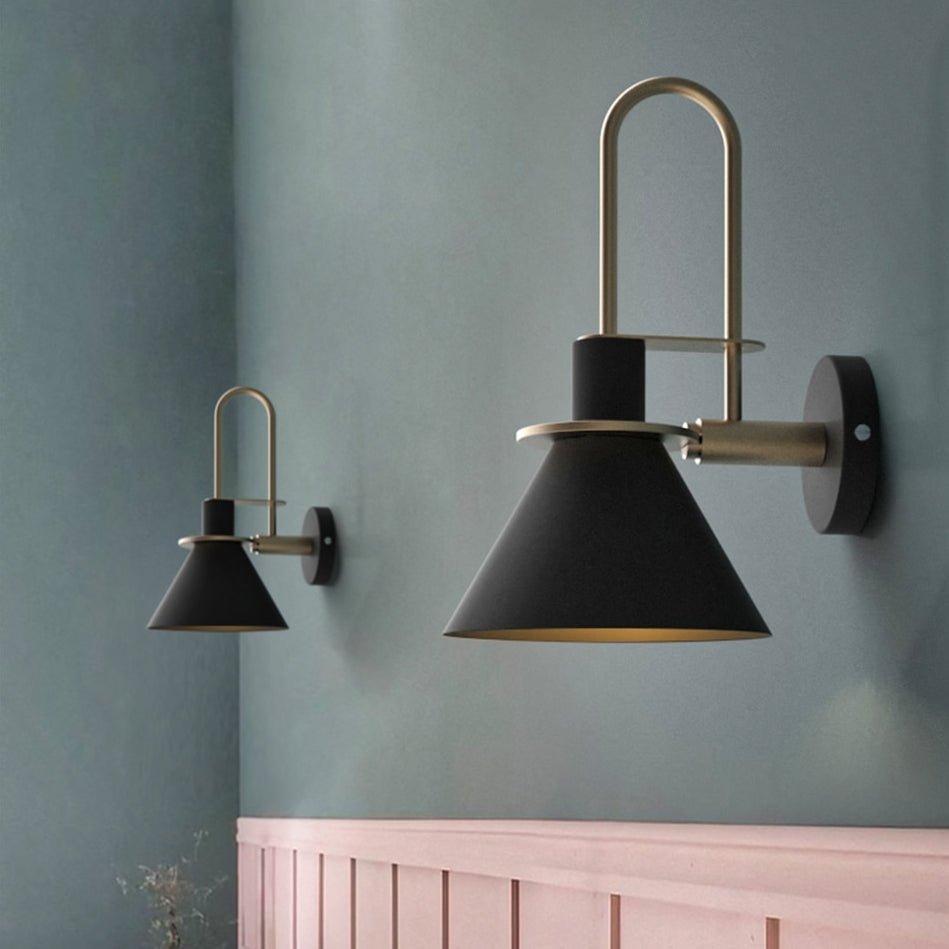 Geometric Metal Wall Lamp