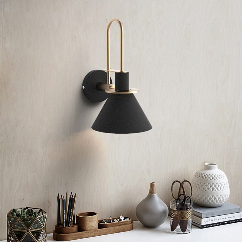 Geometric Metal Wall Lamp – product photo