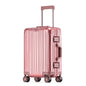 Premium Aluminium-Magnesium Suitcase in Pink