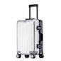 Premium Aluminium-Magnesium Suitcase in Silver Black