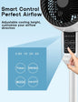 Quiet Pedestal Fan with 3D Oscillation and Remote