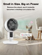 Quiet Pedestal Fan with 3D Oscillation and Remote