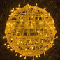 Rattan-Look LED Light Ball for Indoor and Outdoor