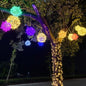 Rattan-Look LED Light Ball for Indoor and Outdoor
