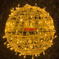Rattan-Look LED Light Ball for Indoor and Outdoor