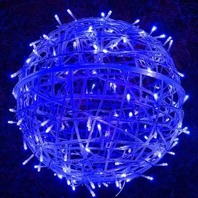 Rattan-Look LED Light Ball for Indoor and Outdoor