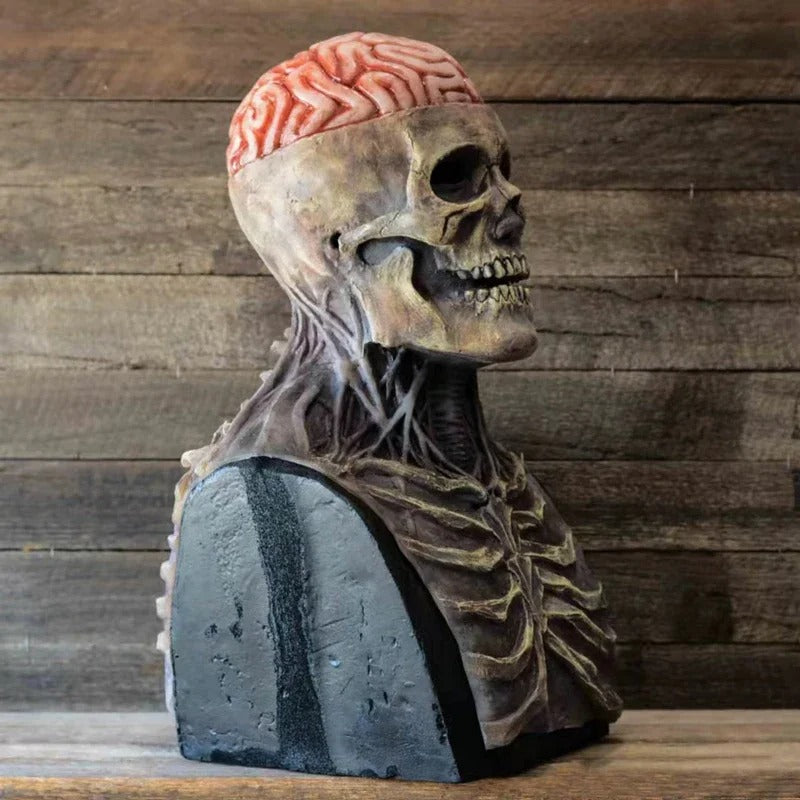 Realistic Skeleton Halloween Costume with Mask