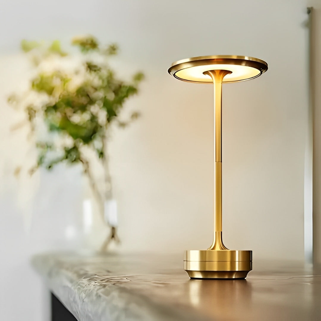 Rechargeable adjustable LED table lamp