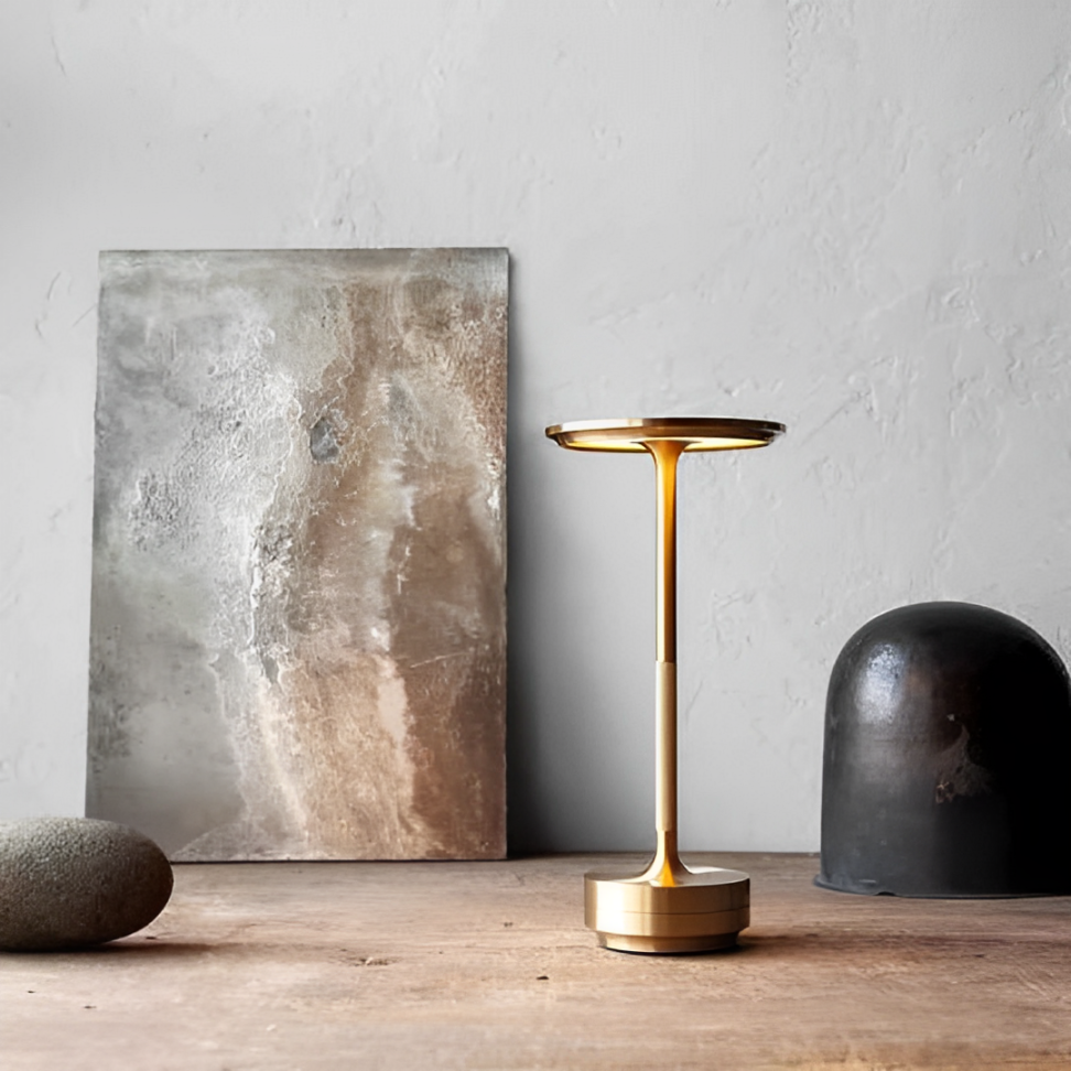 Rechargeable adjustable LED table lamp