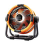 Rechargeable Camping Fan with LED Light and Remote
