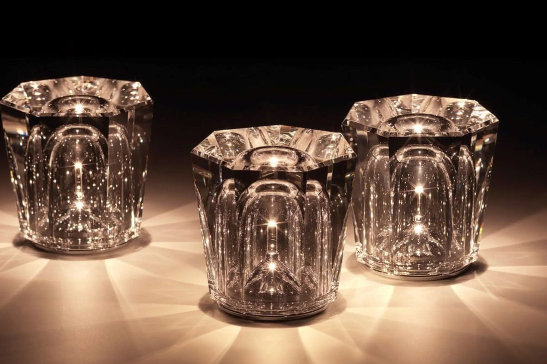 Rechargeable Crystal Diamond Table Lamp