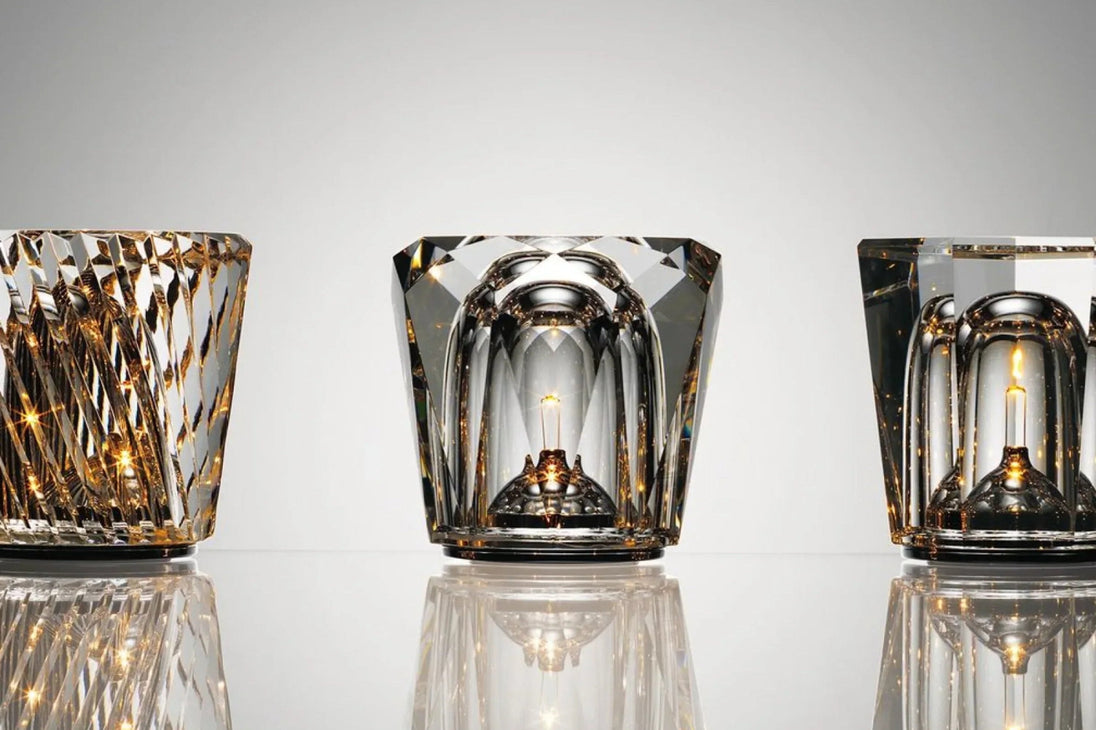 Rechargeable Crystal Diamond Table Lamp