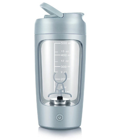 Rechargeable Electric Protein Shaker in Blue
