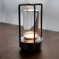Rechargeable LED crystal table lamp