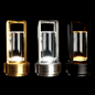 Rechargeable LED crystal table lamp