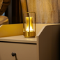 Rechargeable LED crystal table lamp