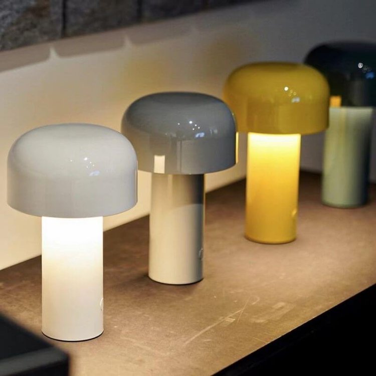 Rechargeable LED Table Lamp with Three Light Colours