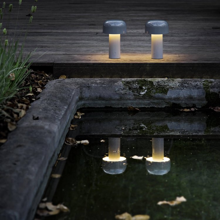 Rechargeable LED Table Lamp with Three Light Colours