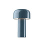 Rechargeable LED Table Lamp with Three Light Colours in Blue