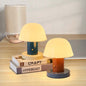 Rechargeable Mushroom Table Lamp – close-up