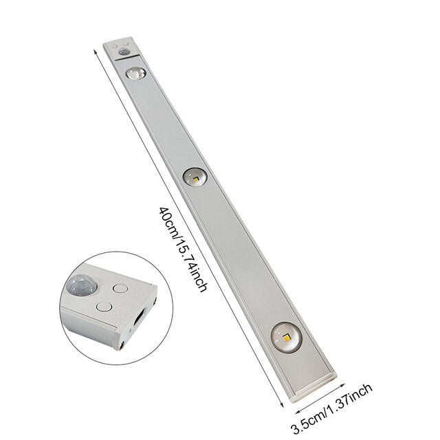 Rechargeable Motion Sensor LED Light Bar