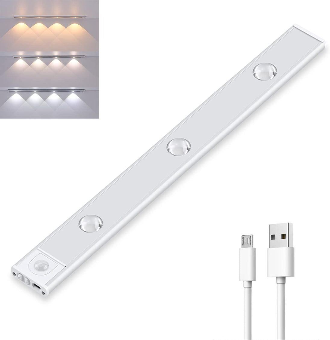 Rechargeable Motion Sensor LED Light Bar