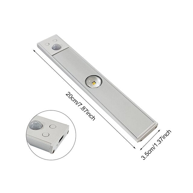 Rechargeable Motion Sensor LED Light Bar