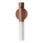 Rechargeable wooden LED wall sconce with motion sensor