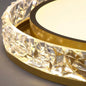 Crystal Ring LED Ceiling Light – close-up