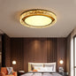 Crystal Ring LED Ceiling Light in Gold