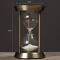 Retro Bronze Metal Hourglass Sand Timer