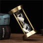 Retro Bronze Metal Hourglass Sand Timer