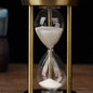 Retro Bronze Metal Hourglass Sand Timer