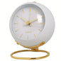 Retro Metal Alarm Clock with Night Light