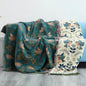 Reversible Scandinavian Bird Throw