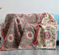 Reversible Scandinavian Bird Throw